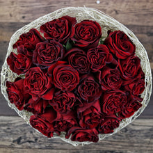 Load image into Gallery viewer, Burgundy Red Rose Hearts
